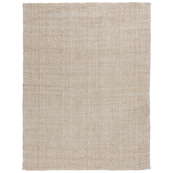 Joss & Main Jiona Handmade Flatweave Jute Ivory Area Rug & Reviews Wayfair